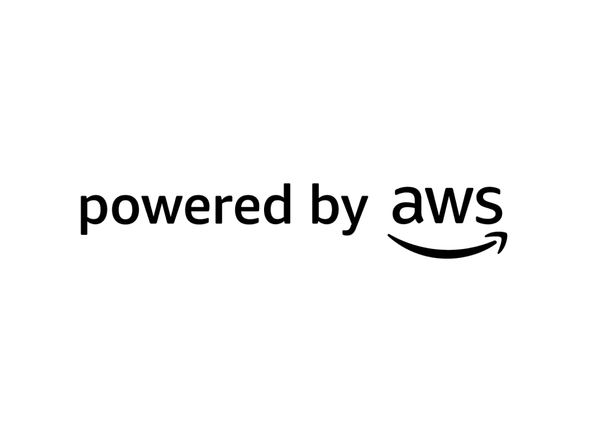 Powered by AWS badge